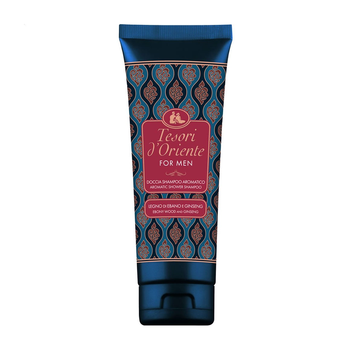 Чоловічий парфумований гель-шампунь для душу Tesori d'Oriente Ebony Wood &amp; Ginseng Aromatic Shower Shampoo, 250 мл