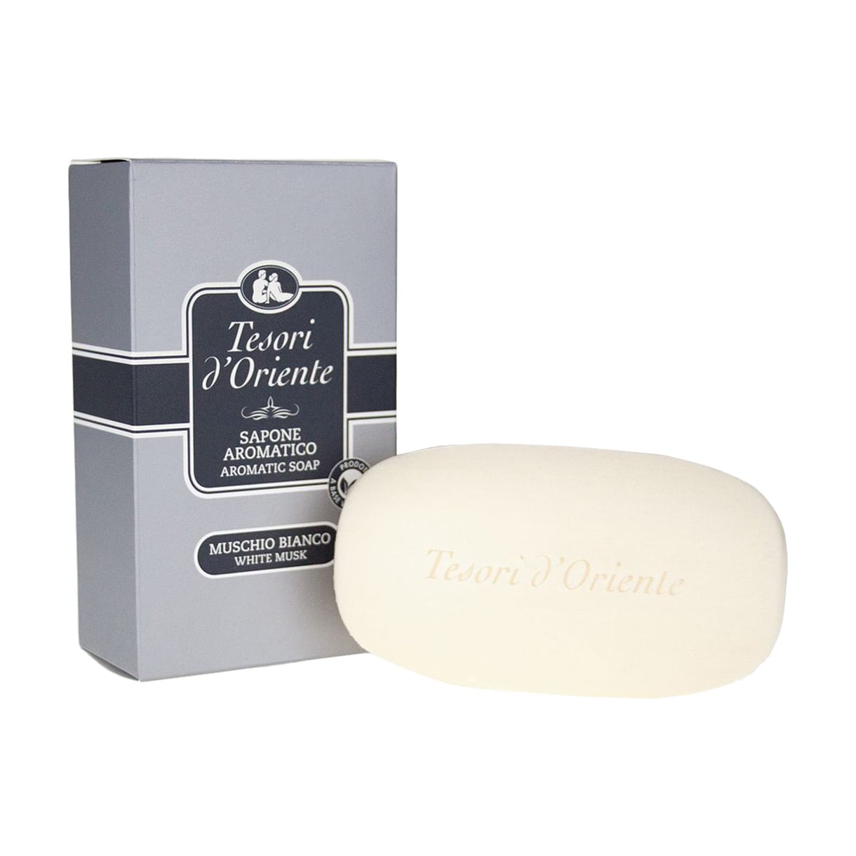 Парфумоване тверде крем-мило Tesori d'Oriente White Musk Білий мускус, 125 г